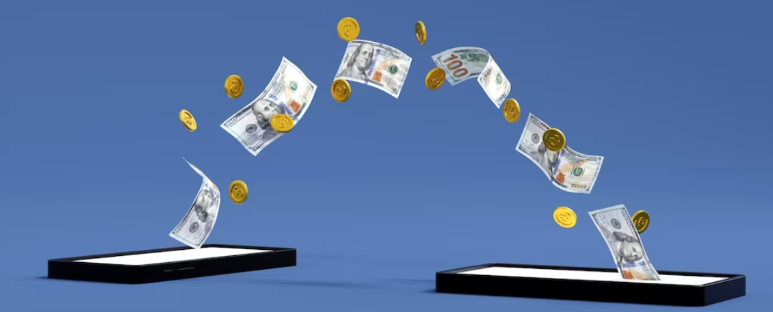 Withdrawal of funds at Casino